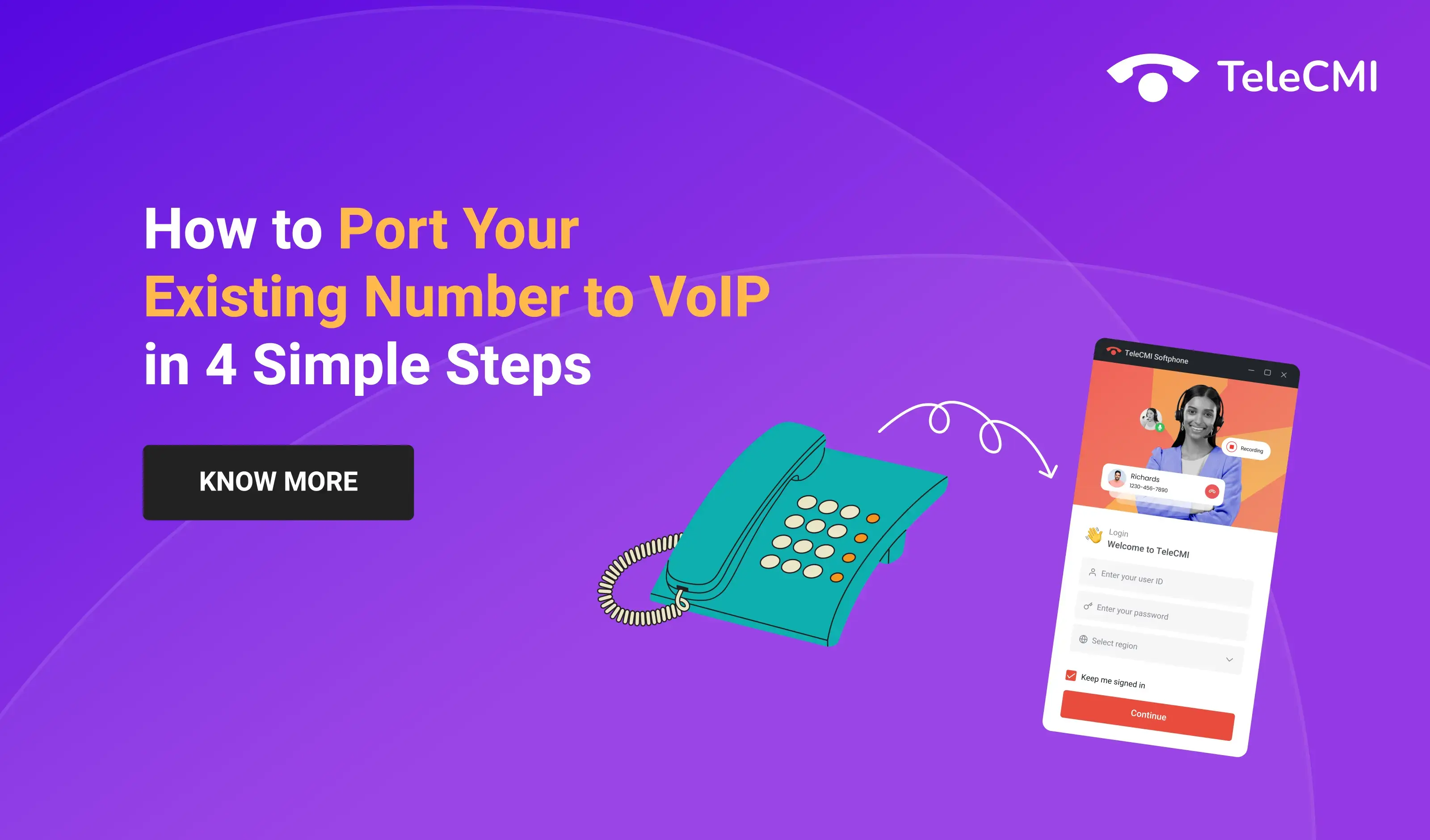 How to Port Your Existing Number to VoIP In 4 Simple Steps